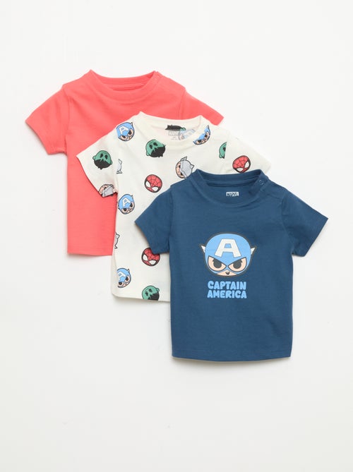 Set van 3 'Marvel' 'Avengers' T-shirts - Kiabi