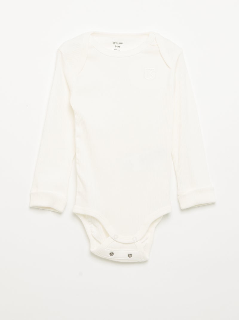 Set van 3 meegroei-bodies - Kiabi Rose - Kiabi