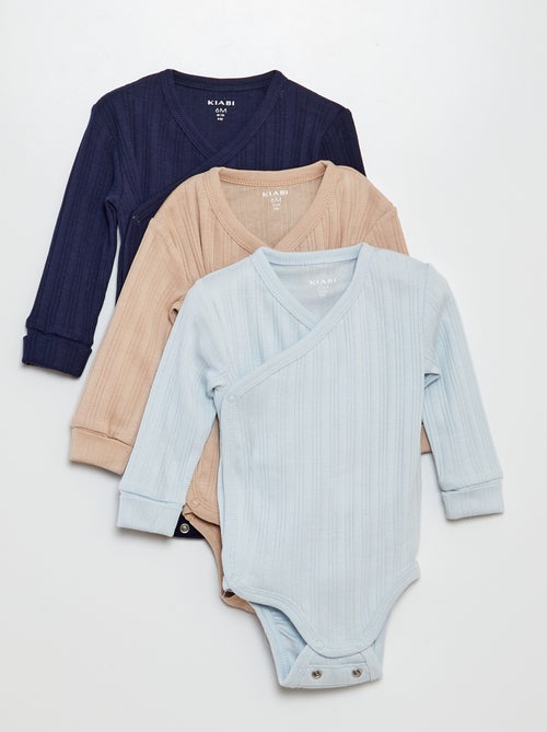 Set van 3 meegroei bodies - Kiabi