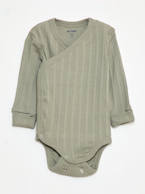 Set van 3 meegroei bodies - Kiabi