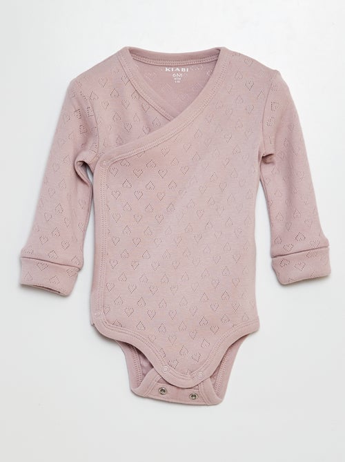 Set van 3 meegroei bodies - Kiabi