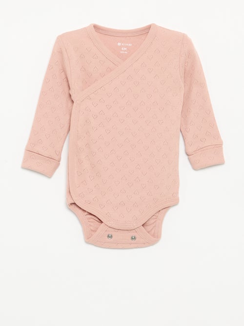 Set van 3 meegroei bodies - Kiabi