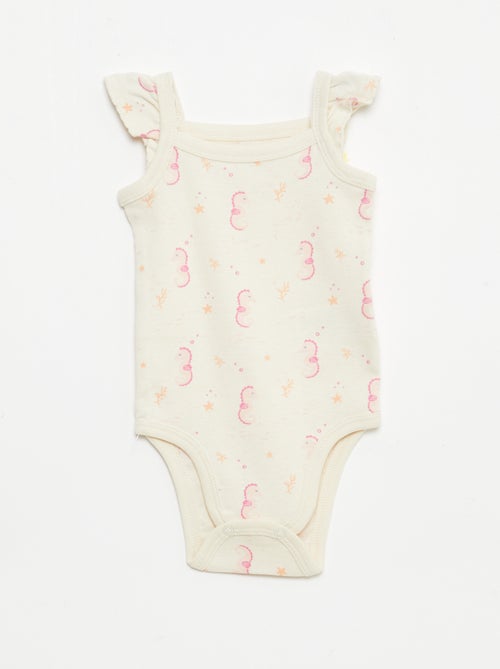 Set van 3 mouwloze bodies - Kiabi