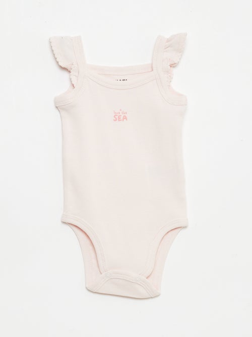 Set van 3 mouwloze bodies - Kiabi