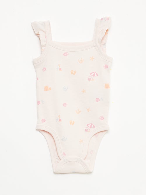 Set van 3 mouwloze rompertjes - Kiabi