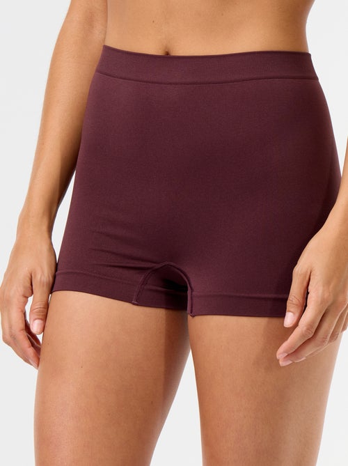 Set van 3 naadloze shortjes - Kiabi