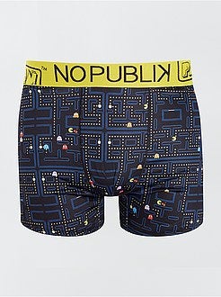 Set van 3 'No Publik'-boxers 'Pac-Man' - Kiabi