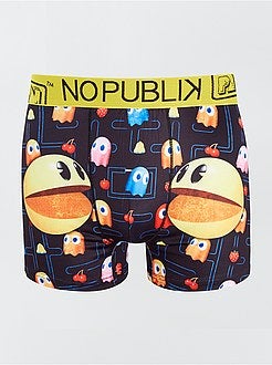 Set van 3 'No Publik'-boxers 'Pac-Man' - Kiabi