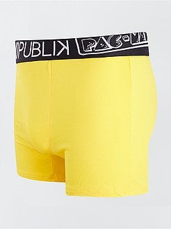 Set van 3 'No Publik'-boxers 'Pac-Man' - Kiabi