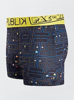 Set van 3 'No Publik'-boxers 'Pac-Man' - Kiabi