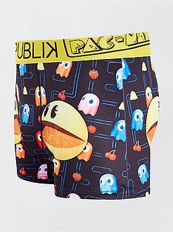 Set van 3 'No Publik'-boxers 'Pac-Man' - Kiabi