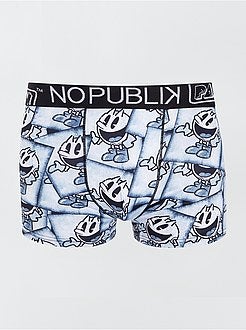 Set van 3 'No Publik'-boxers 'Pac-Man' - Kiabi