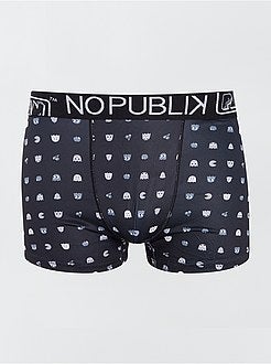 Set van 3 'No Publik'-boxers 'Pac-Man' - Kiabi