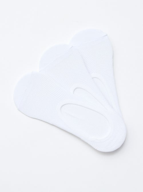 Set van 3 onzichtbare voetbeschermende ballerina's - Kiabi