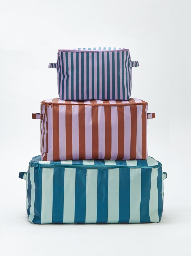 Set van 3 opberghoezen - Kiabi Home WIT - Kiabi