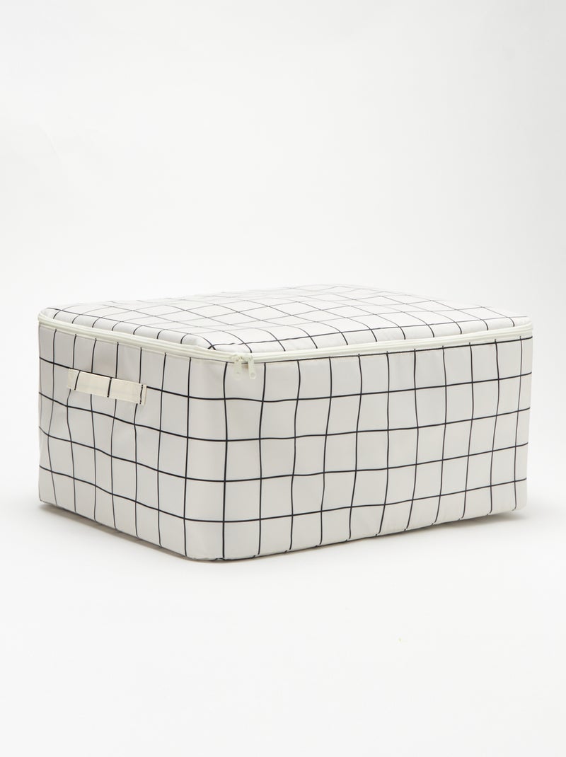 Set van 3 opbergzakken - Kiabi Home Wit - Kiabi