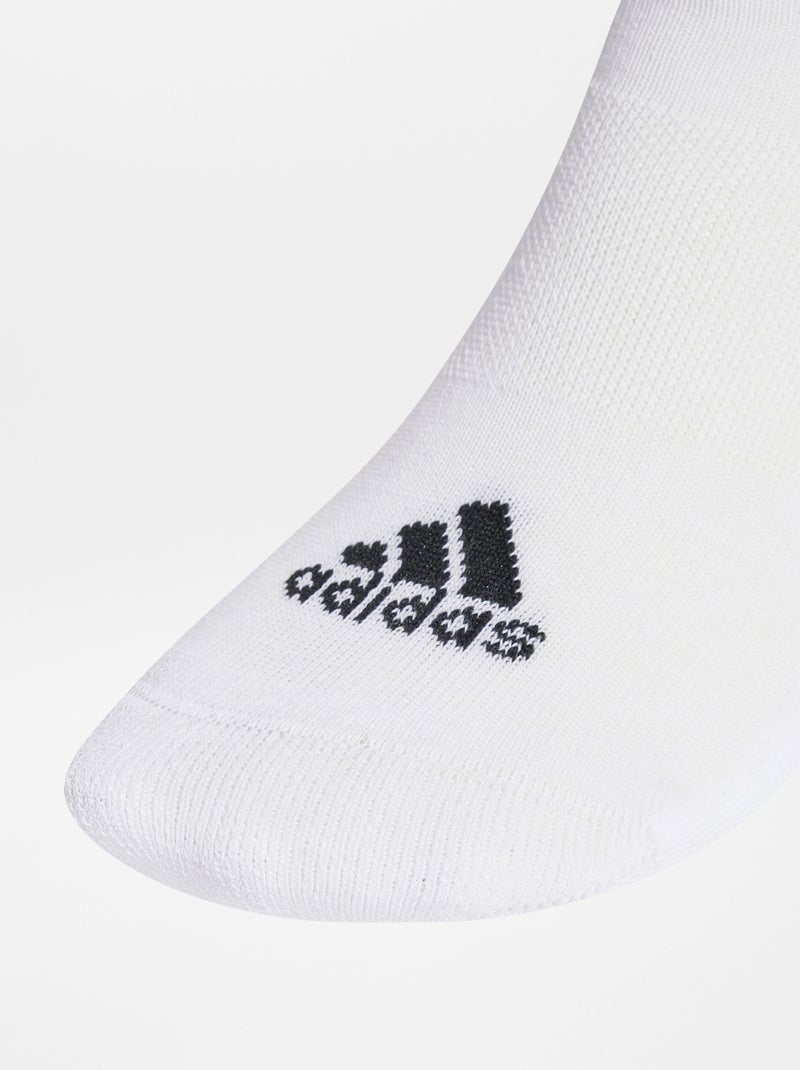 Set van 3 paar halfhoge sokken 'adidas' WIT - Kiabi