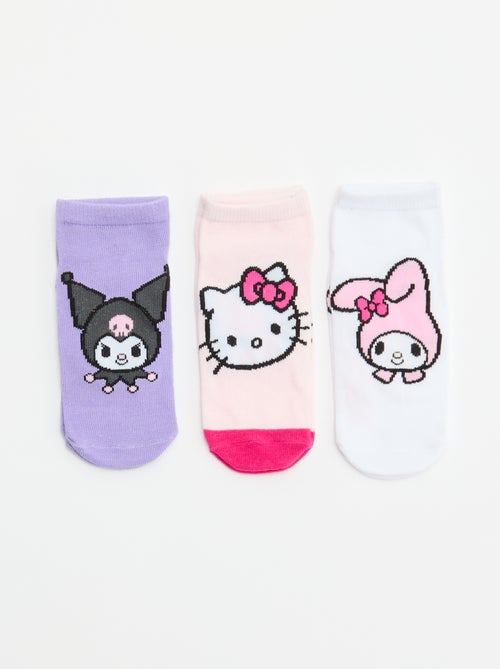 Set van 3 paar 'Hello Kitty' sokken - Kiabi