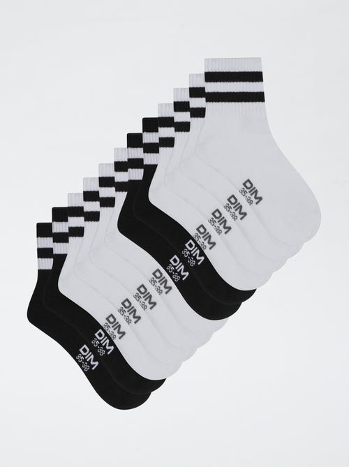 Set van 3 paar katoenen sokken 'DIM' - Kiabi