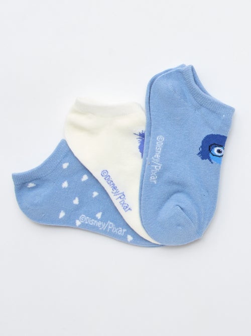 Set van 3 paar onzichtbare sokken 'Disney' - Kiabi