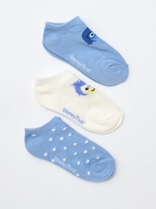Set van 3 paar onzichtbare sokken 'Disney' - Kiabi