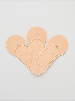 Lingerie maat S-XXL - Set van 3 paar onzichtbare sokken - Kiabi