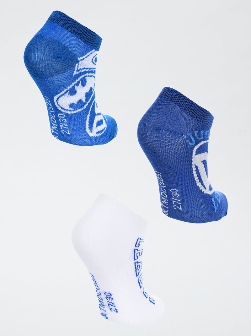 Set van 3 paar sokken 'DC Comics' Blauw - Kiabi