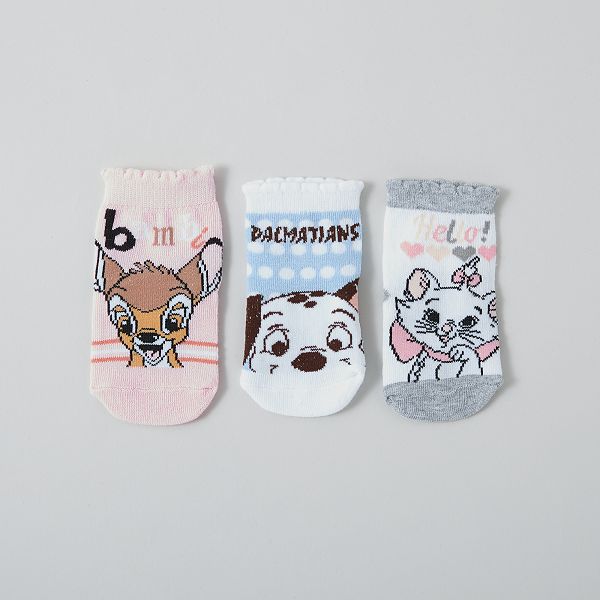 Set Van 3 Paar Sokken Disney Meisjes Babykleding Rose Kiabi 5 00