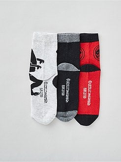 Set van 3 paar sokken 'Jurassic Park' - Kiabi