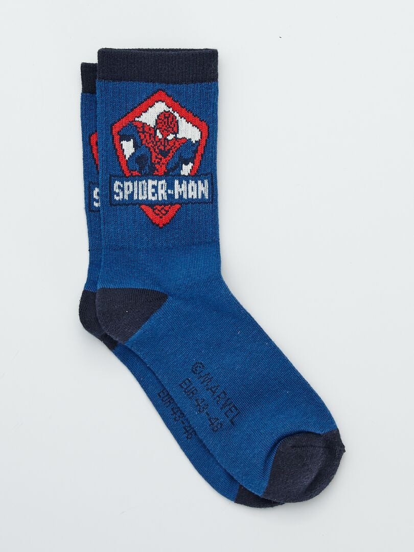 Set van 3 paar sokken 'Spider-Man' ROOD - Kiabi