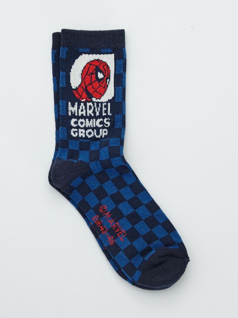 Set van 3 paar sokken 'Spider-Man' ROOD - Kiabi