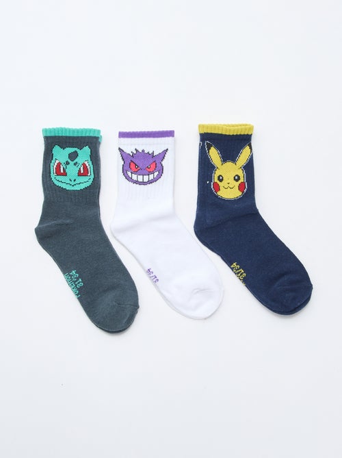 Set van 3 'Pokemon' sokken - Kiabi
