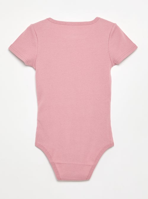 Set van 3 ribstoffen bodies - gemakkelijk aan te trekken collectie - Kiabi Set van 3 ribstoffen bodies - gemakkelijk aan te trekken collectie - Kiabi