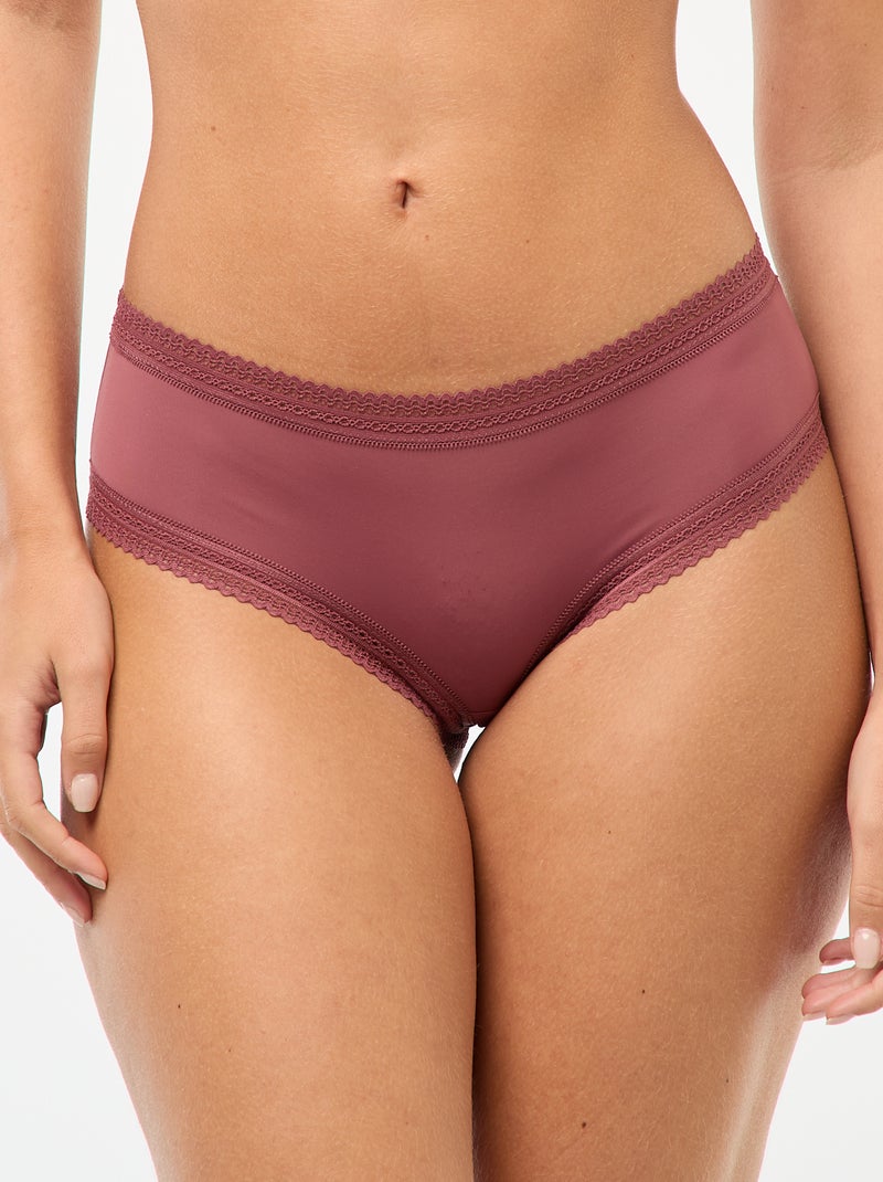 Set van 3 shorty's van microvezel met print Groen - Kiabi