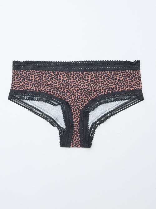 Set van 3 shorty's van microvezel met print - Kiabi