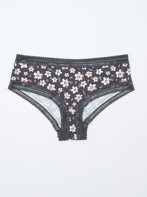 Set van 3 shorty's van microvezel met print - Kiabi