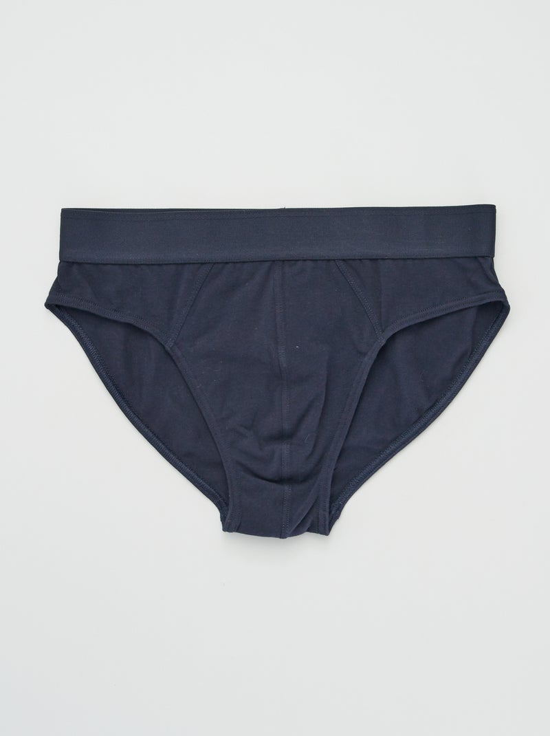 Set van 3 slips BLAUW - Kiabi