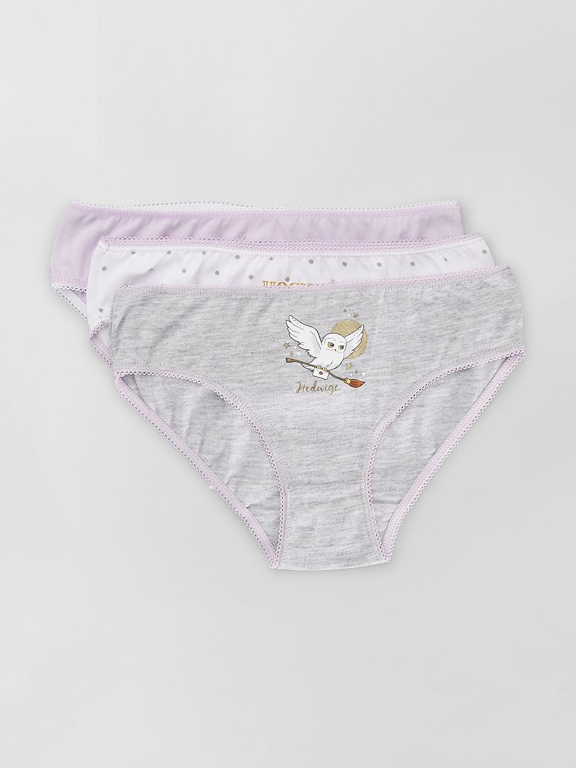 3 slip bambina 'Harry Potter' - BEIGE - Kiabi - 5.00€