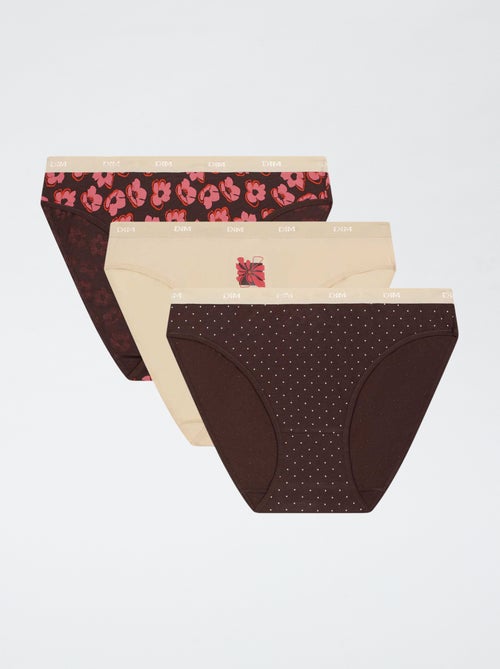Set van 3 slips 'Les Pockets' van DIM - Kiabi
