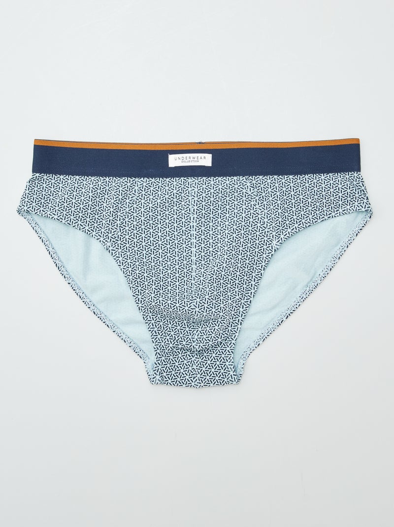 Set van 3 slips met print GROEN - Kiabi