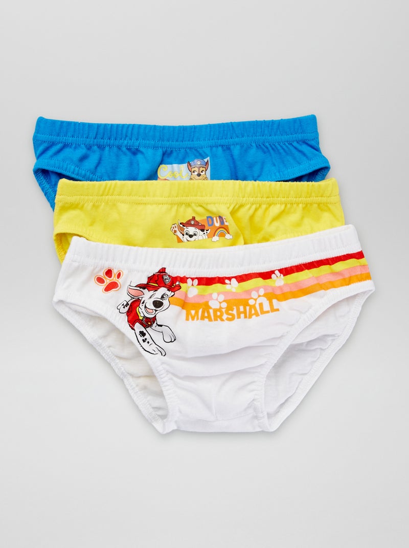 Set van 3 slips 'PAW Patrol' WIT - Kiabi