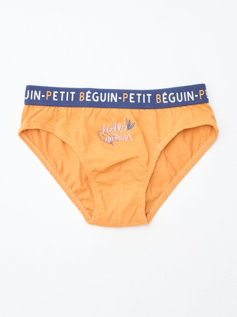 Set van 3 slips 'Petit Béguin' Biege - Kiabi