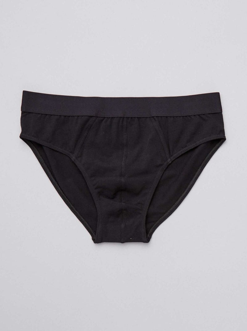Set van 3 slips ZWART - Kiabi