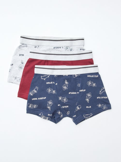 Set van 3 stretch boxershorts - Kiabi