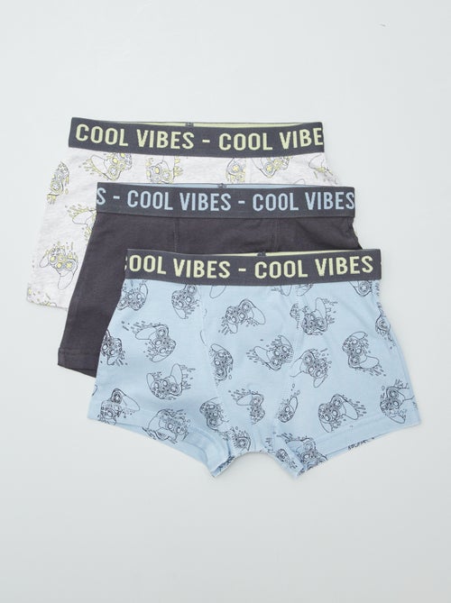 Set van 3 stretch boxershorts - Kiabi