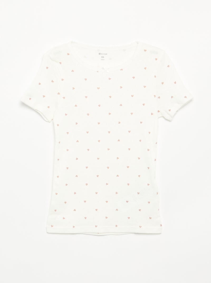 Set van 3 T-shirts Biege - Kiabi