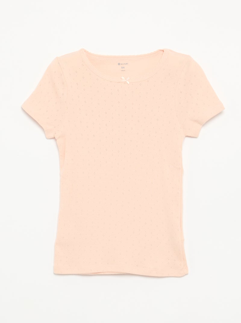 Set van 3 T-shirts Biege - Kiabi
