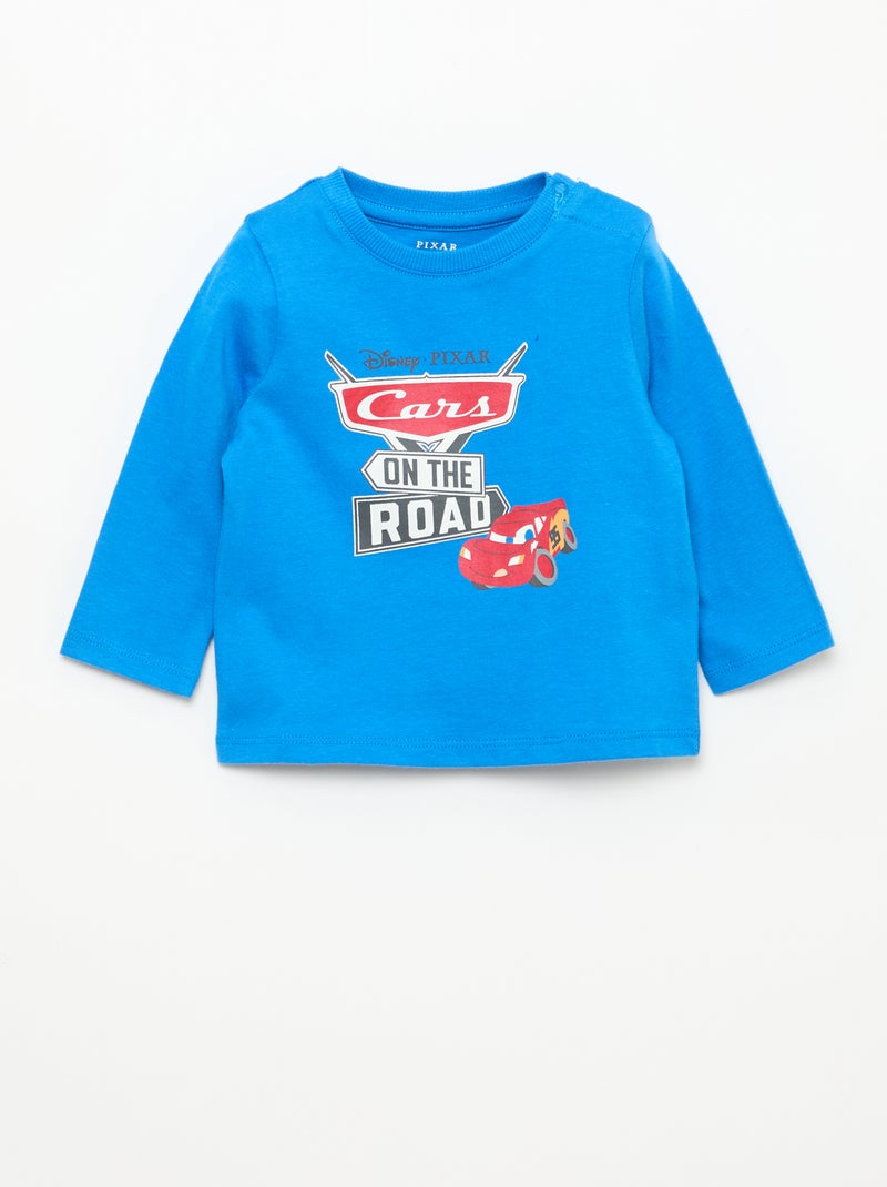 Set van 3 T-shirts 'Cars' Wit - Kiabi