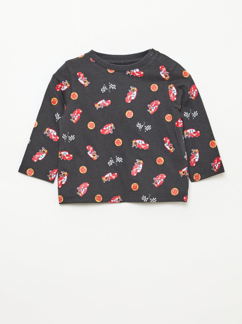 Set van 3 T-shirts 'Cars' Wit - Kiabi