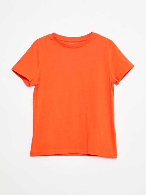 Set van 3 T-shirts in basketstijl - Kiabi